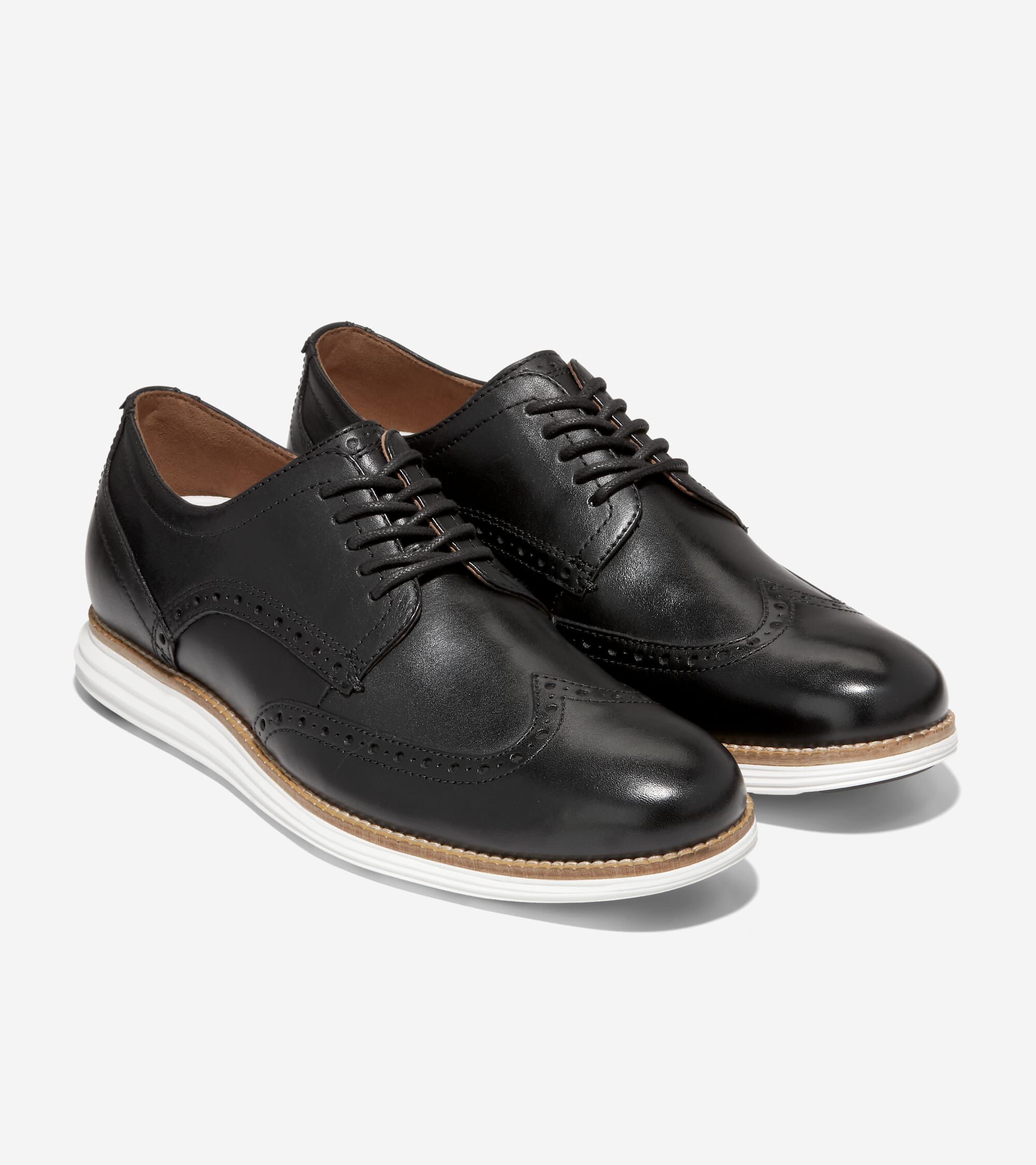 Men s riginalGrand Wingtip Oxfords in Black Cole Haan